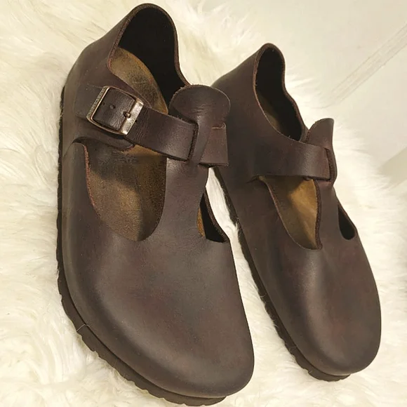 Birkenstock Brown Mules & Clogs - Picture 3 of 7
